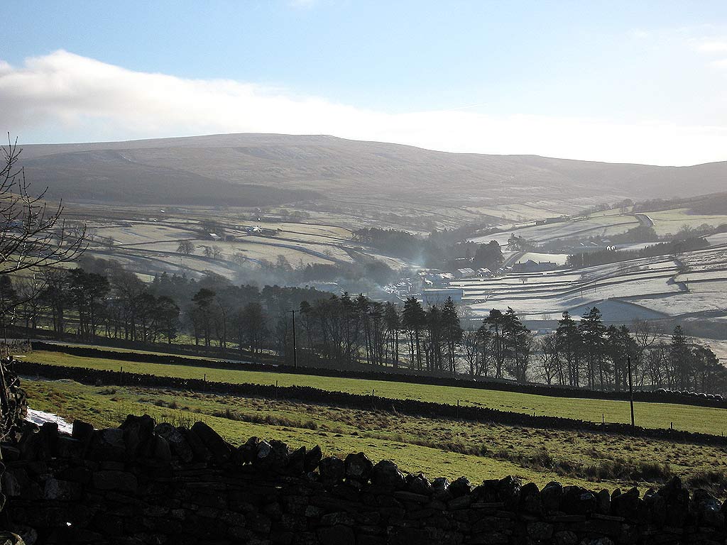 Garrigill in January